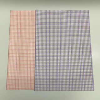 Papel Seda Estampado Mini Vichy 50x70cm - Pacote c/50 folhas